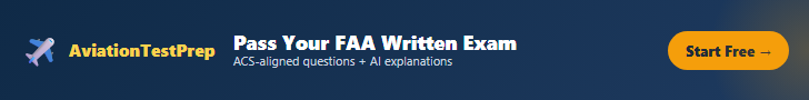 Pass your FAA written banner — 728×90