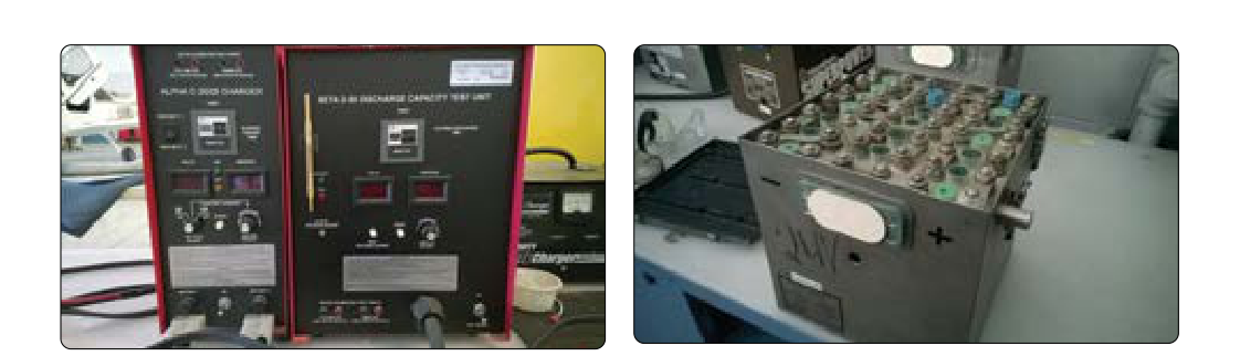 Battery charger. Figure 12-198. Nickel-Cadmium aircraft battery.