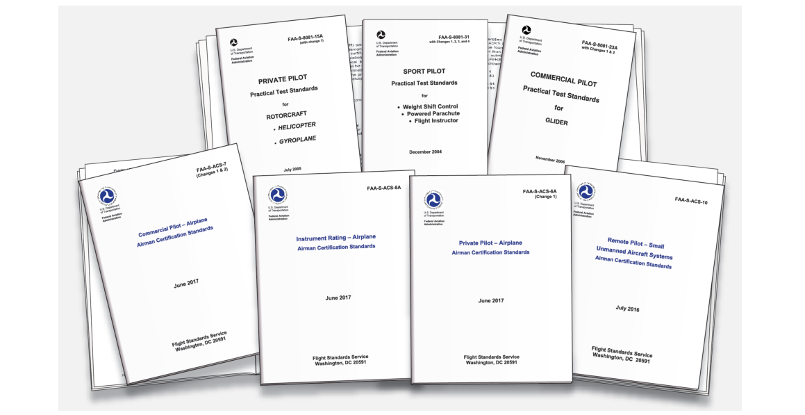 Acceptable standards in all subject matter areas, procedures, and maneuvers are included in the appropriate Airman Certification Standards (ACS)/Practical Test Standards (PTS).
