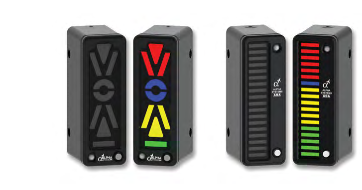 Angle of attack indicators.