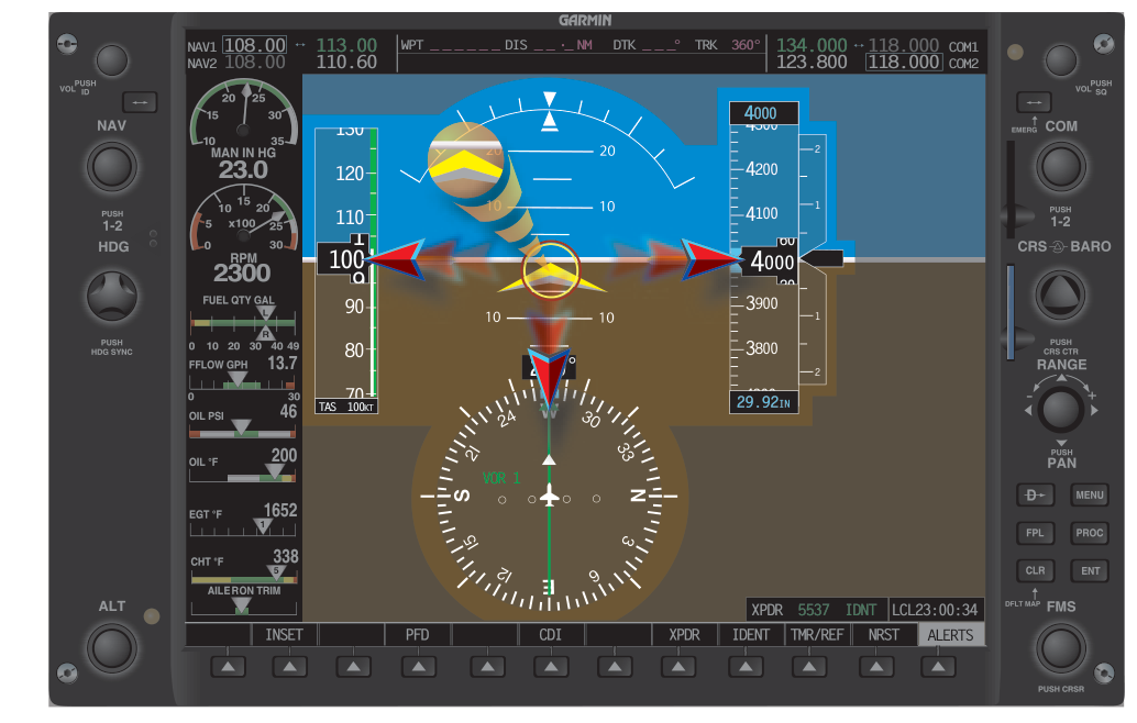 Cross-check supporting instruments.