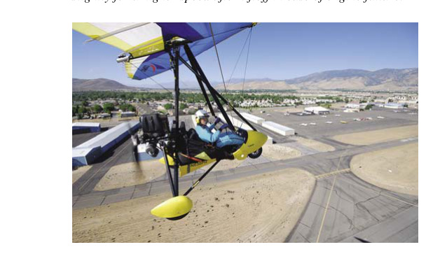 Best climb speed control bar position for this WSC is shown after initial climb where there is sufficient altitude for easy recovery in case of engine failure.