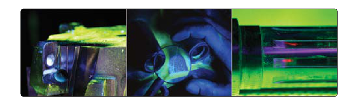 Dye penetrant inspection.
