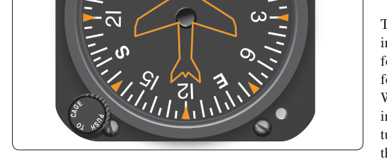 The heading indicator is not north seeking, but must be set periodically (about every 15 minutes) to agree with the magnetic compass.