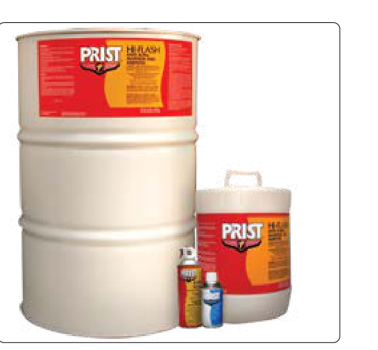 Fuel anti-icing products, such as Prist®, act as antifreeze for any free water in aircraft fuel. They dissolve in the water and lower its freezing point to prevent ice crystals from disrupting fuel flow.