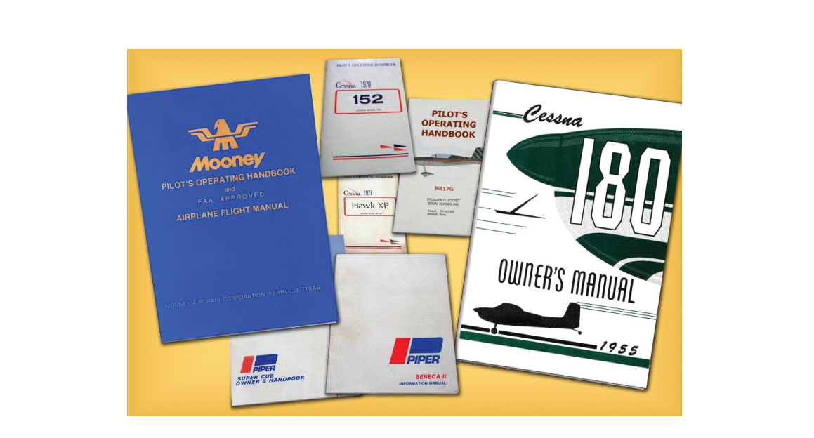Airplane Flight Manuals (AFM) and the Pilot Operating Handbook (POH) for each individual aircraft explain the required items for inspection.