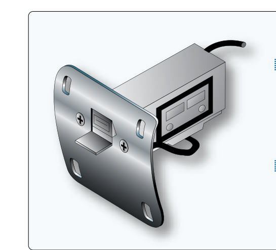 A popular stall warning switch located in the wing leading edge.