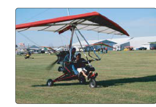 Weight and balance for a weight-shift control aircraft.
