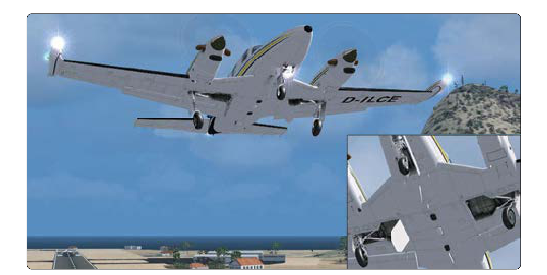Engine nacelle incorporating the landing gear with the wheel well extending into the wing root.