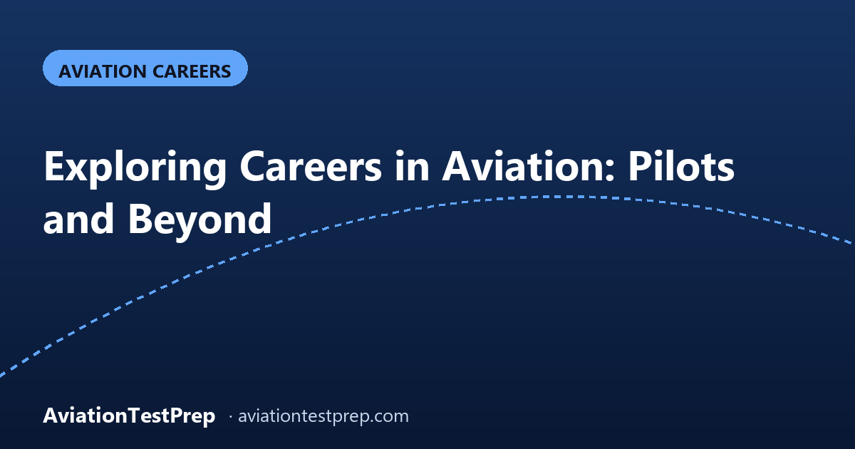 Exploring Careers in Aviation: Pilots and Beyond