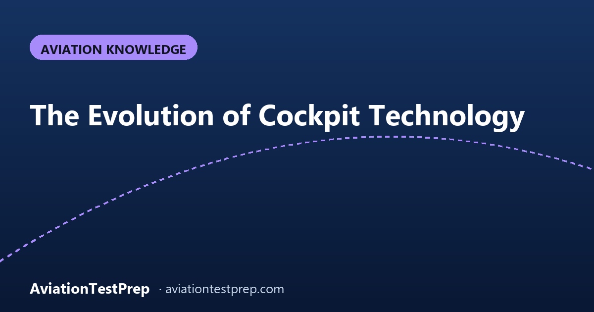 The Evolution of Cockpit Technology