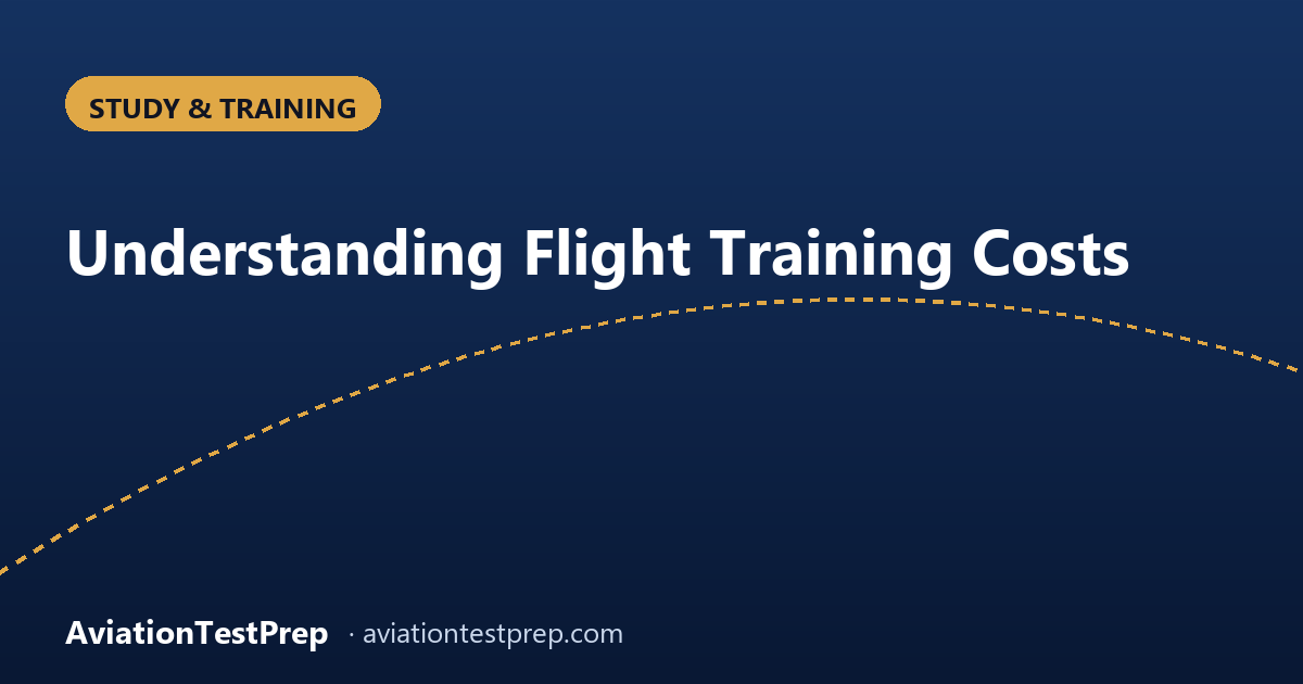 Understanding Flight Training Costs